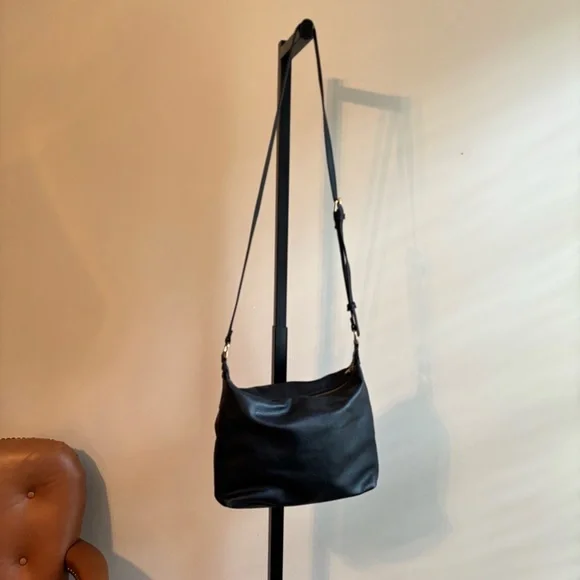 a new day Black Shoulder Bag with Gold Accents - Picture 3 of 8